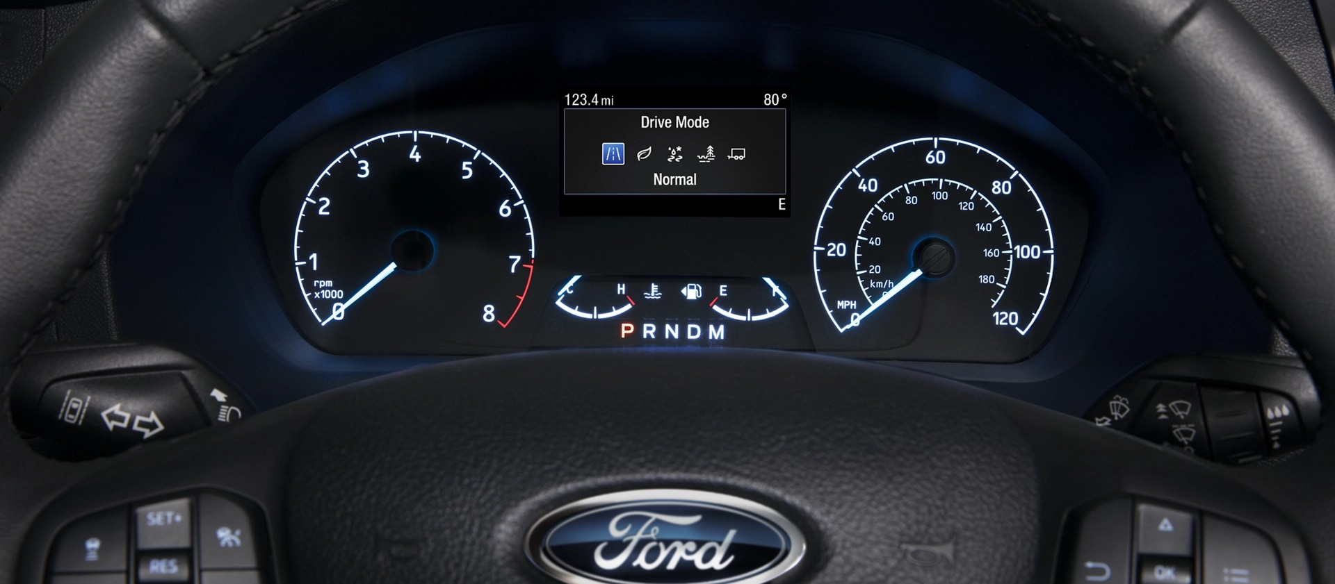 2025 Ford Transit® Van digital instrument cluster