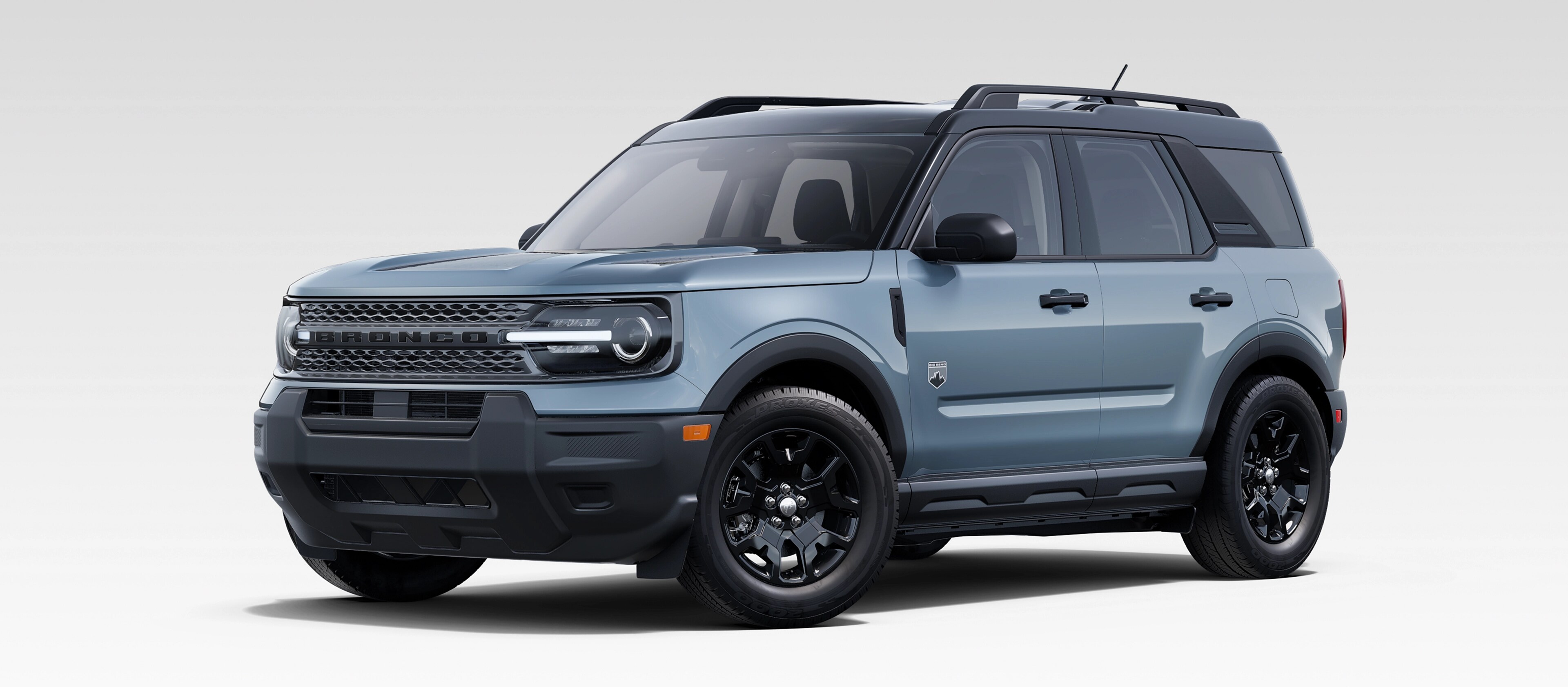 2025 Ford Bronco Sport® parked shown with the Black Appearance Package