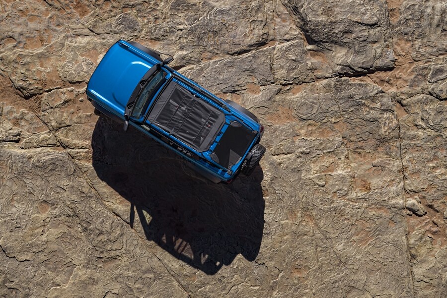 2023 Ford Bronco® Black Diamond™ model with optional equipment and available Ford Accessories