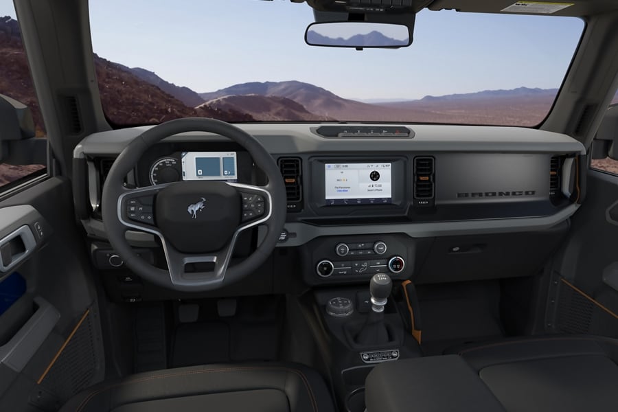2023 Ford Bronco® Badlands™ interior