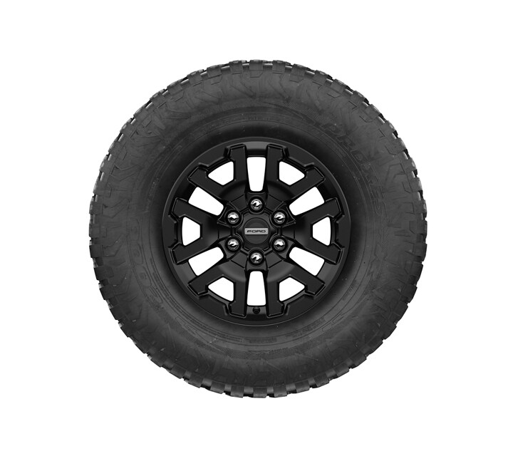 17" Black High Gloss-Painted Alloy wheel