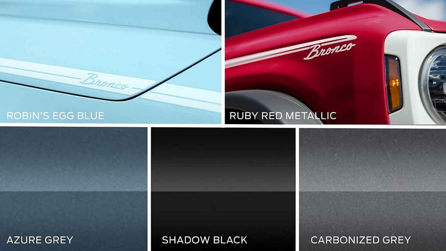 2025 Ford Bronco® SUV Design Features Ford.ca