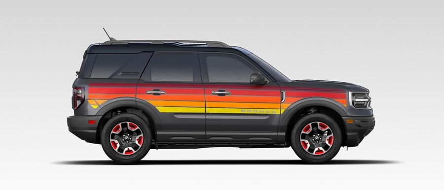 2024 Ford Bronco® Sport Free Wheeling™ SUV shown in profile