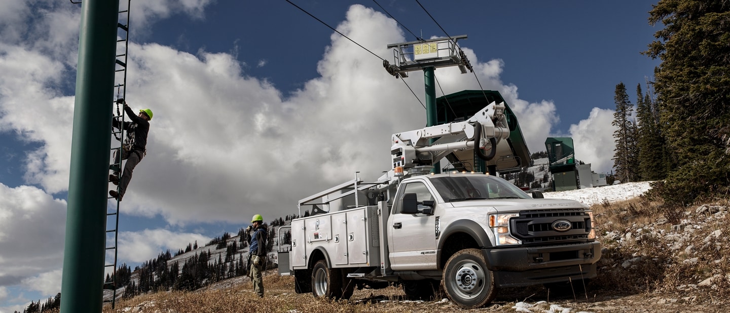 2021 Ford® Super Duty® Chassis Cab Truck Power & Capability On The Job
