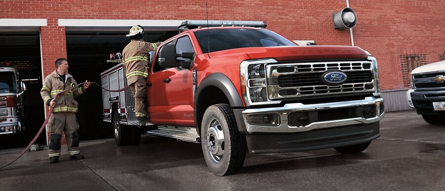2023 Ford Super Duty® Chassis Cab with the Fire/Rescue Prep Package