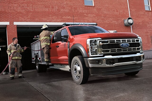 2023 Ford Super Duty® Chassis Cab with the Fire/Rescue Prep Package