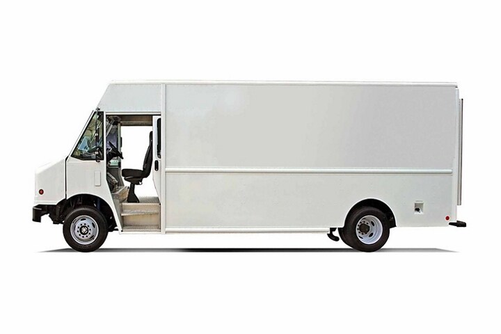 2026 Ford E-Series Stripped Chassis with walk-in delivery van body