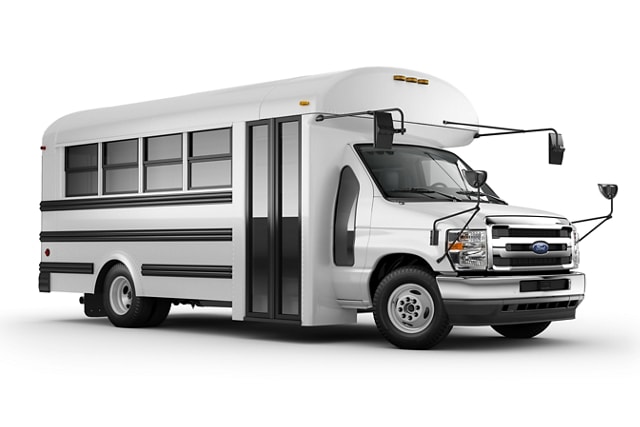 2026 Ford E-Series Cutaway with multifunction school bus body