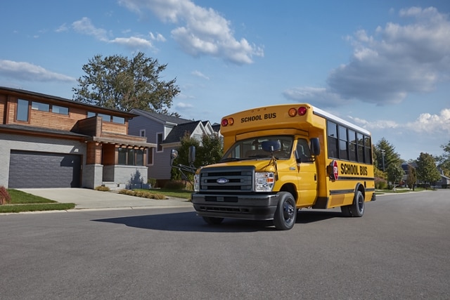 2026 Ford E-Series Cutaway with school bus body