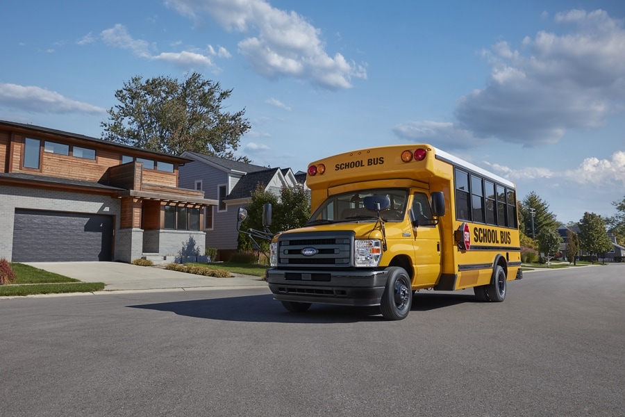 2026 Ford E-Series Cutaway with school bus body