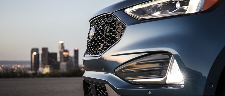 Front of a 2024 Ford Edge® SUV parked