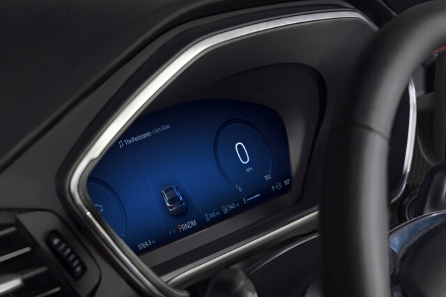 Interior shot of a 2023 Ford Escape® showing the digital instrument panel