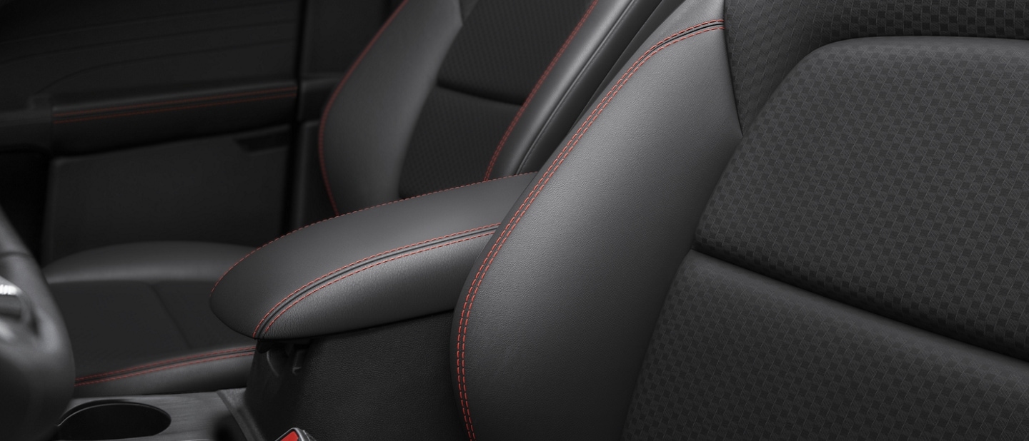 ActiveX™ trimmed seats in Ebony are standard on the 2023 Ford Escape® ST-Line, ST-Line Select and ST-Line Elite