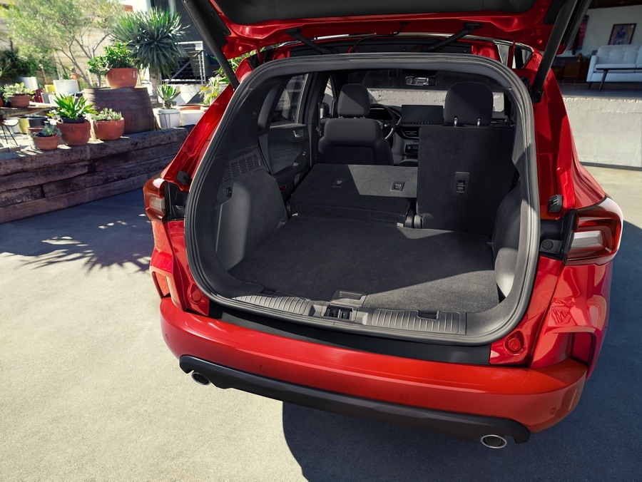 A photo shot illustrating a fold down seat