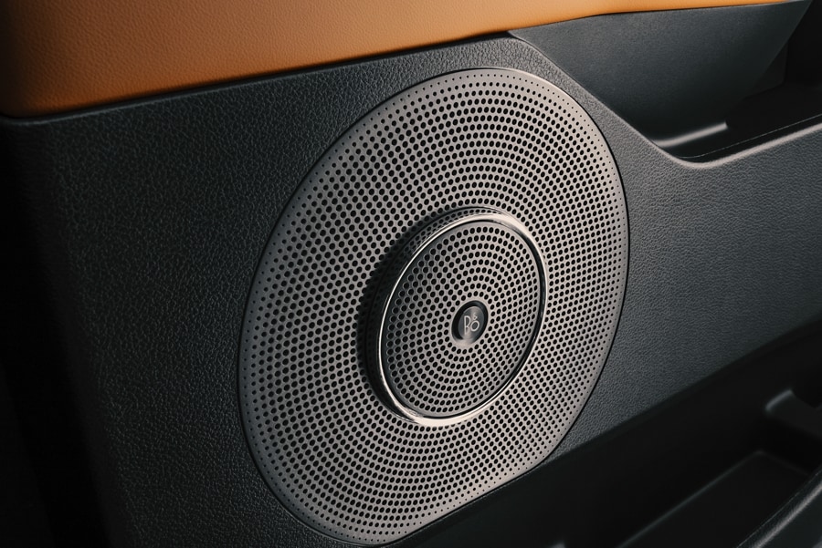 Shot of a speaker from the B&O® Unleashed Sound System by Bang&Olufsen®