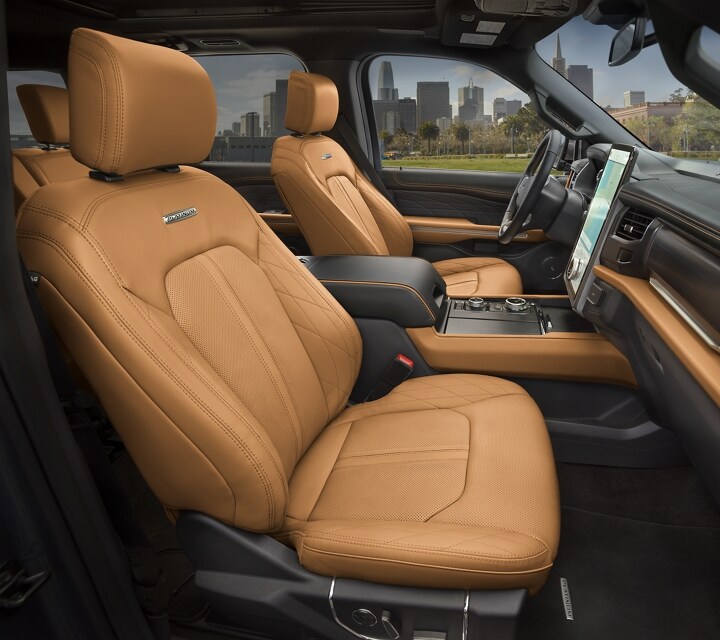 2024 Ford Expedition Platinum Max Interior with Carmelo seats