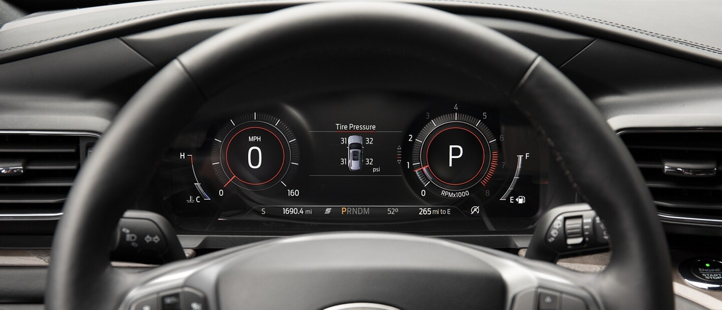 2023 Ford Explorer® SUV instrument cluster
