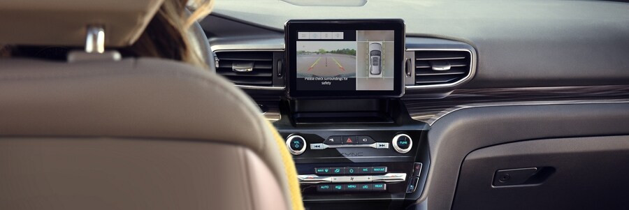2023 Ford Explorer® SUV 360-Degree Camera with Split-View Display