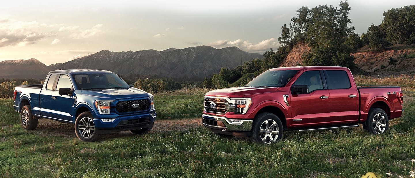 Two 2021 Ford F-150