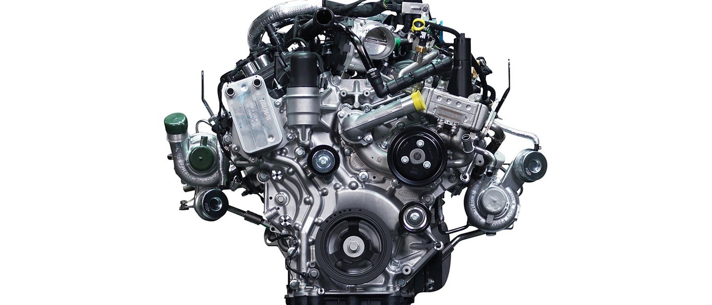 2.7L turbocharged EcoBoost® engine