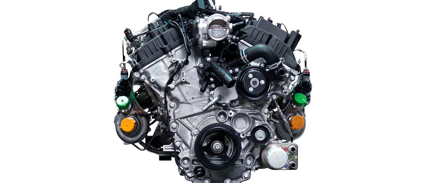 3.5L twin-turbocharged EcoBoost® engine
