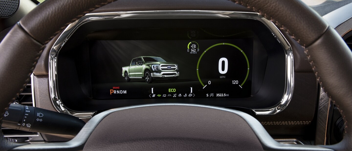 Selectable Drive mode Eco mode graphic