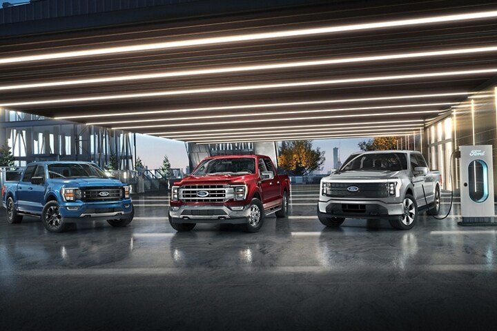 Full line of 2023 Ford F-150® pickups
