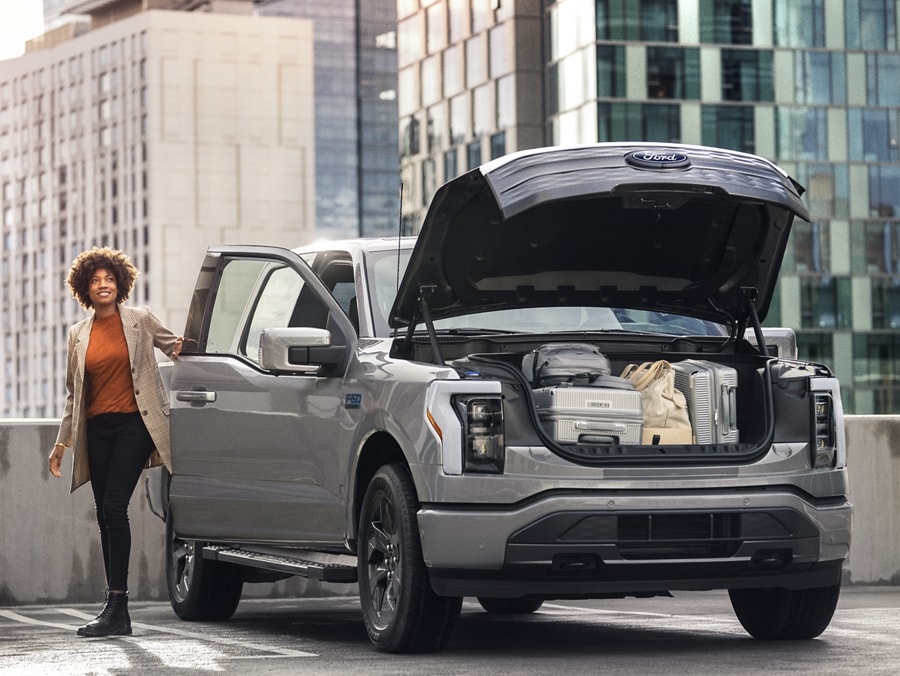 Ford f150 battery powered truck sales