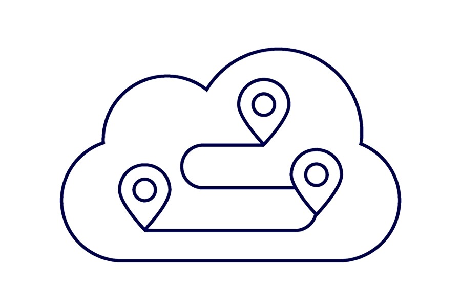 A graphic depiction of Ford Pro™ Data Services