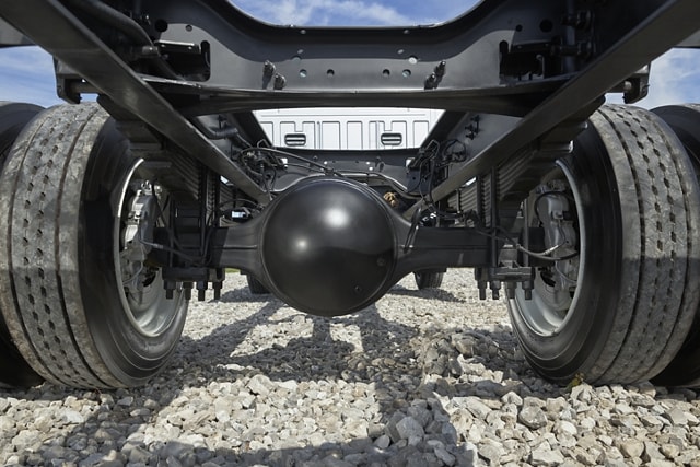 Close-up of 2024 Ford Medium Duty Dana Rear Axle