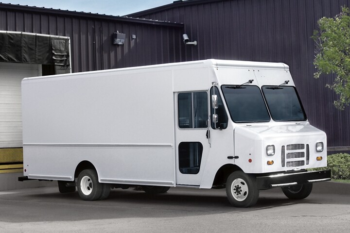 2024 Ford F-Series Stripped Chassis with walk-in delivery van body
