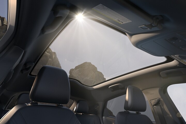 Panoramic Fixed-Glass Roof in a 2023 Ford Mustang Mach-E®