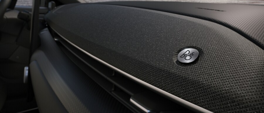 B&O® Sound System speaker in a 2023 Ford Mustang Mach-E®