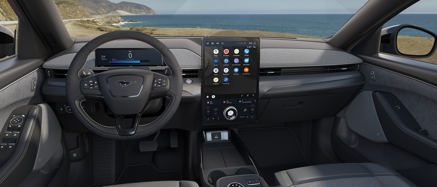 2024 Ford Mustang Mach-E® interior with touchscreen