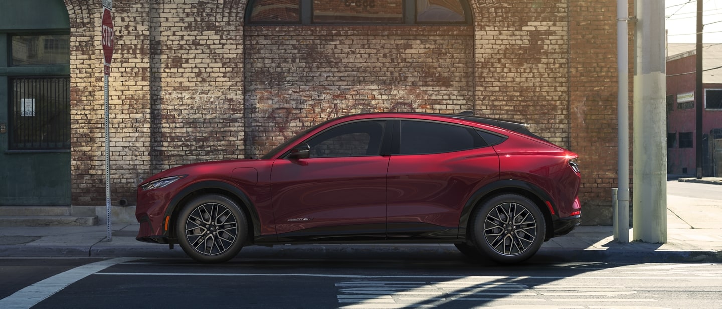 2024 Ford Mustang Mach-E® parked on the street