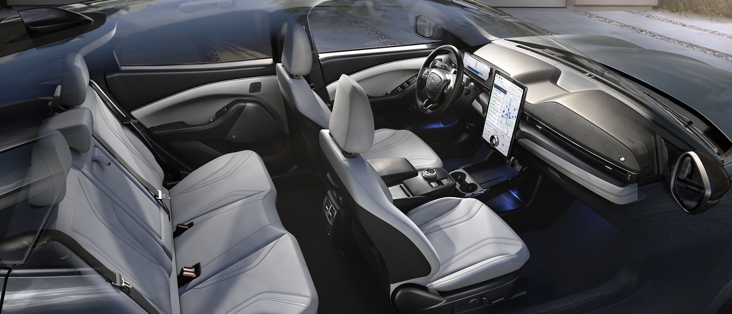 2024 Ford Mustang Mach-E® interior seating and centre console
