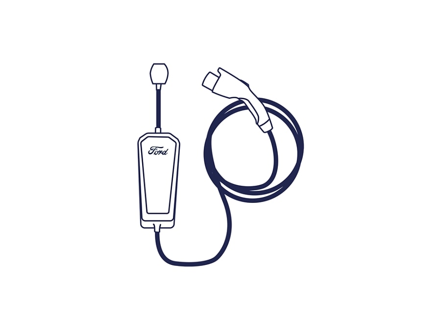 Illustration of the Mobile Power Chord with 240 volts