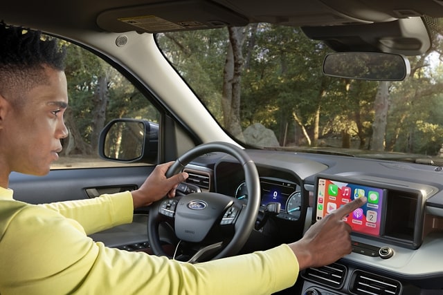 8” touchscreen in the 2023 Ford Maverick® truck
