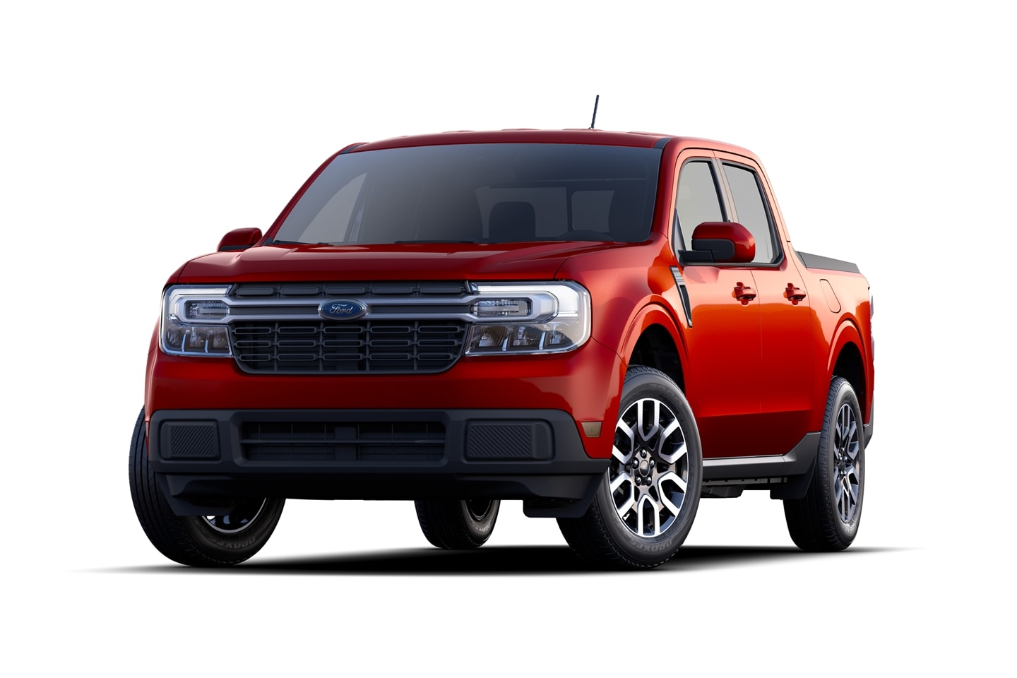 2023 Ford Maverick® LARIAT truck in Hot Pepper Red