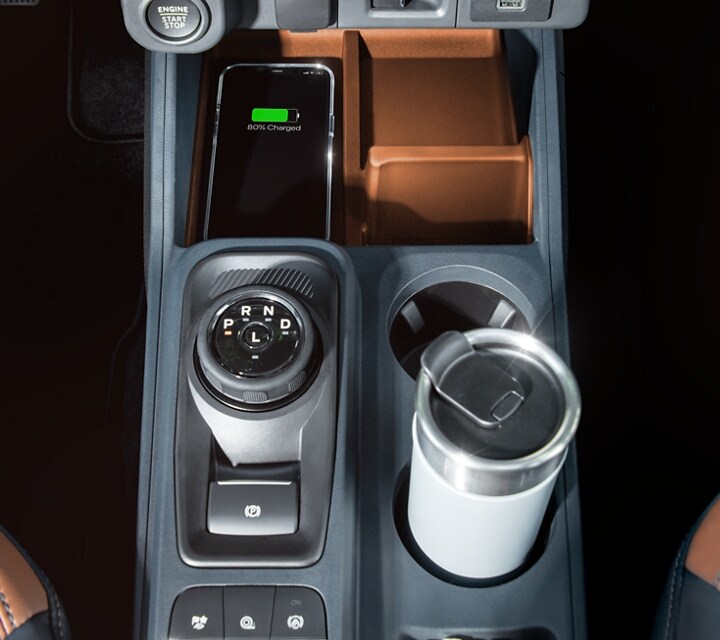 Close-up of a 2024 Ford Maverick® Rotary Gear Shift Dial