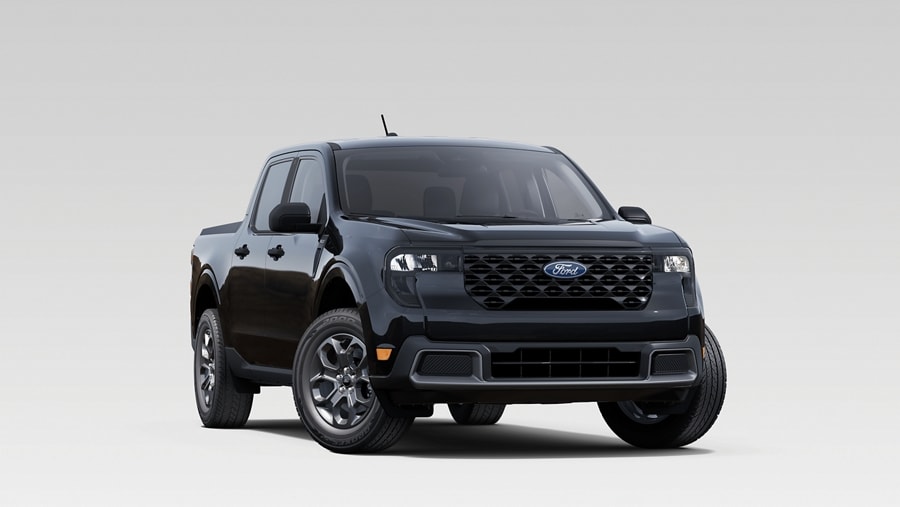 A black 2025 Ford Maverick® XLT pickup