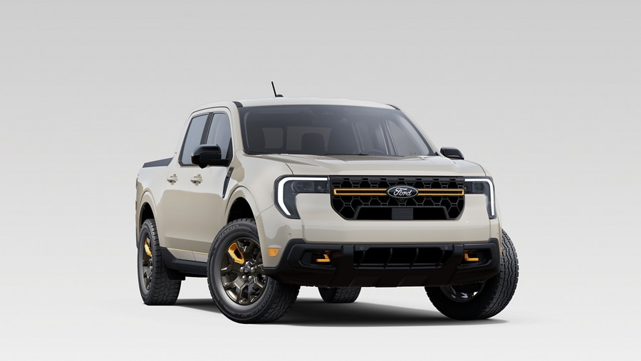 A beige 2025 Ford Maverick® TREMOR® pickup