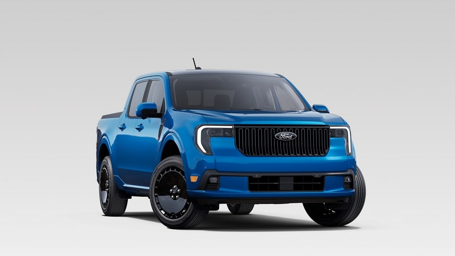 A blue 2025 Ford Maverick® Lobo™ pickup