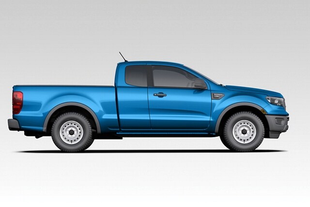 2023 Ford Ranger® SuperCab from the side