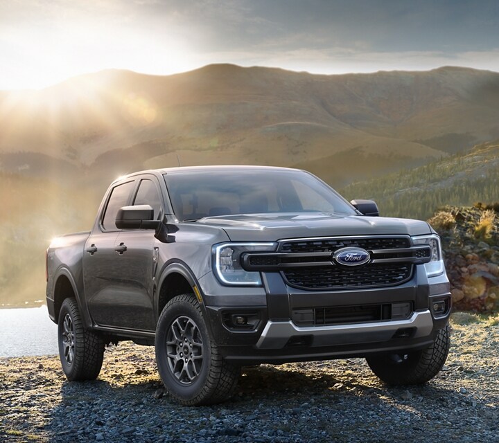 A 2024 Ford Ranger® parked in a scenic location