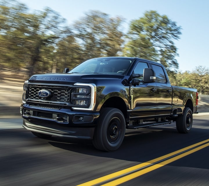 2023 Ford Super Duty® F-250 XL with STX Appearance Package being driven on road
