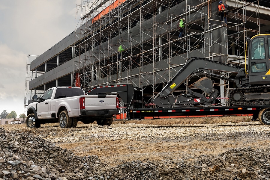 2025 Ford Super Duty® XL DWR parked at a construction site