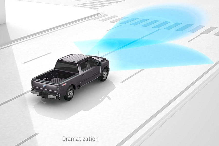 Computer-generated image of a truck