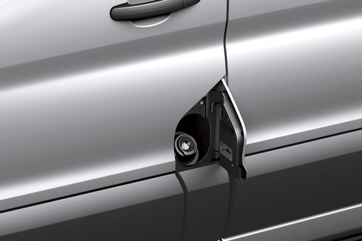 Fuel Door on 2023 Ford Transit® model