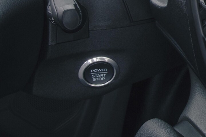 Close-up of a 2024 Ford Transit® push-button start